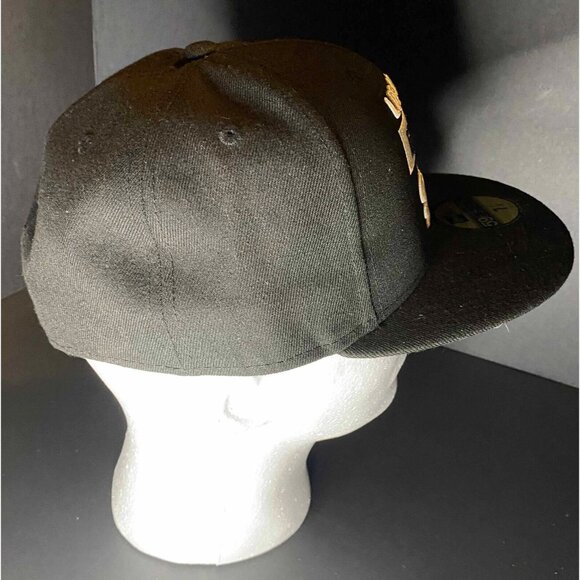 New Era MLB Los Angeles Dodgers 9fifty Black Cap MCMLVIII Mens 7 3/8 Hat - Picture 3 of 5